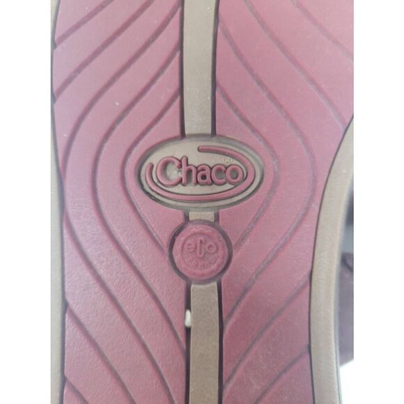 COPY - Leather Chacos Slip on Thong Sandals Womens Size 9 - Picture 8 of 10